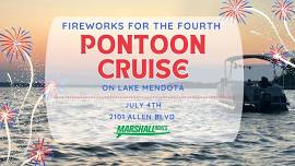 Pontoon Cruise & Fireworks on Lake Mendota