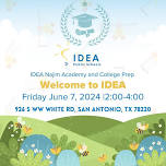 June 7 Welcome to IDEA New Family Orientation