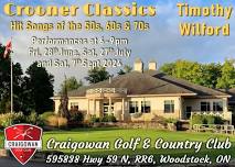 Timothy Wilford at Craigowan Golf & Country Club, Woodstock