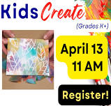 Kids Create: Tissue Paper Painting