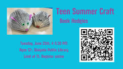 Teen Summer Craft – Book Hedgies