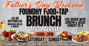 Father's Day Weekend Brunch at Foundry Coralville