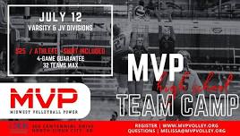 MVP High School Team Camp (JV & Varsity Divisions)