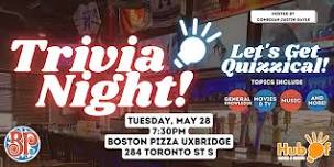 General Trivia at Boston Pizza (Uxbridge)!