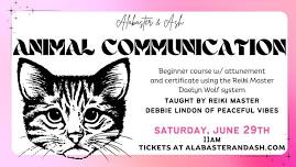 Animal Communication Class at Alabaster & Ash