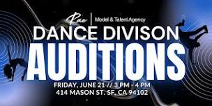 Rae Agency Dance Division Auditions