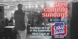 Miriam Moreno and Jacob Rump take over Free Comedy night at Oskar Blues!!!