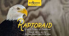 Raptoraid • UI WILD Benefit & Fundraiser at Big Grove Solon