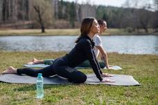 Yoga at the Pond