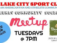 WEEKLY FAN AND ATHLETE SOCIAL: Meetup for Athletes and Sports Fans