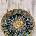 Pottery and Peacocks  — Stoneware Bowls — Wines and Designs –$10 Event Fee