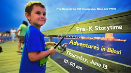 Pre-K Storytime: Adventures in Biloxi