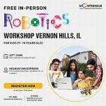 In-Person Event: Free Robotics Workshop,  Vernon Hills, IL (7-14 Yrs)