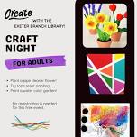 Craft Night for Adults