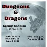 Dungeons & Dragons - Group B