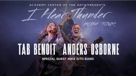 Tab Benoit wih Anders Osborne and Mike Zito