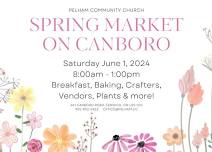 Spring Market on Canboro