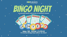 Bingo Night at Hope Haven