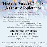 Find your Voice and Colours: A Creative Exploration