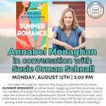 Annabel Monaghan in conversation with  Susie Orman Schnall