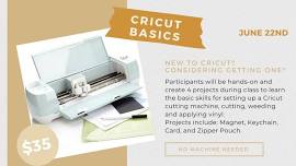 Cricut basics