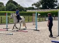 Pole / Jumping clinic at Frenches Farm