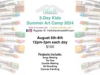 August's 3-Day Kid's Summer Art Camp