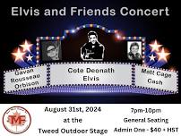 ELVIS AND FRIENDS @ The Tweed Outdoor Stage