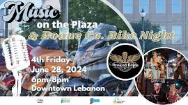 Music on the Plaza & Boone Co. Bike and JEEP night with Broken Reins Band