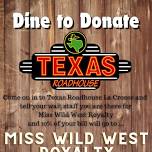 Dine to Donate - Texas Roadhouse!