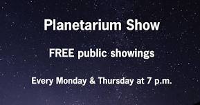 Free Planetarium Show