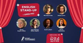 FREE English Stand-up @ The Wild Rover