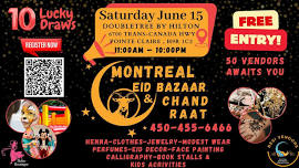 Montreal Eid Bazaar & Chand Raat