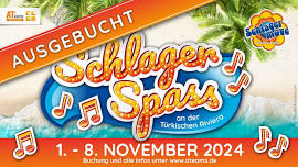 Schlagerspaß an der Türkischen Riviera 2024 - AUSGEBUCHT!!!