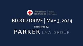 American Red Cross Blood Drive sponsored by Parker Law Group