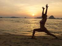 Yoga at the Beach with Helen