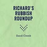 Rubbish Roundup: Sand Creek Trail