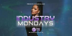 Industry  Mondays at Pure Cafe & Lounge