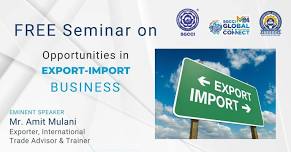 Free Event for Export-Import business