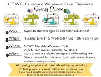 SUMMER SEWING CLASSES