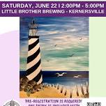 Little Brother Brewing (Kernersville) Summer Lighthouse - Paint & Sip Class