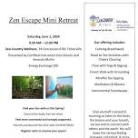 Zen Escape Mini Retreat