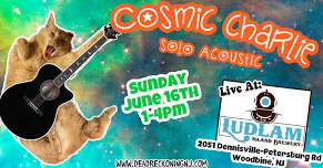 Cosmic Charlie Solo Returns to Ludlam Brewery