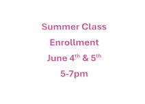 By Grace - Dance & Tumbling Summer Class Enrollment