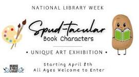 Spud-tacular Book Characters: Unique Art Exhibition