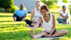 Yoga in the Garden