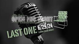 Open Mic Night - Indoor Lawn Chair Night!