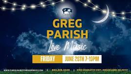 Live Music - Greg Parish