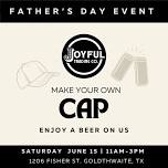 Father’s Day Event | Make your own cap!