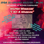 Gathering of Women Fundraiser: Women Warriors 